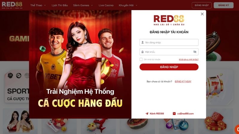 Hướng Dẫn Đăng Ký Red88